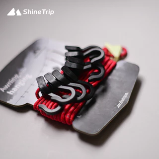 Shine Trip เชือกแขวนของ ห้อยของ อุปกรณ์แคมป์ปิ้ง อเนกประสงค์ เรืองแสงได้