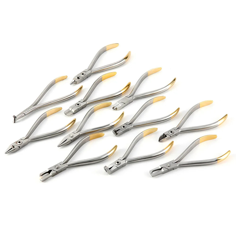 คีมทันตกรรม Distal End Cutter Plier Bracket คีมถอด Forcep เครื่องมือทันตกรรม
