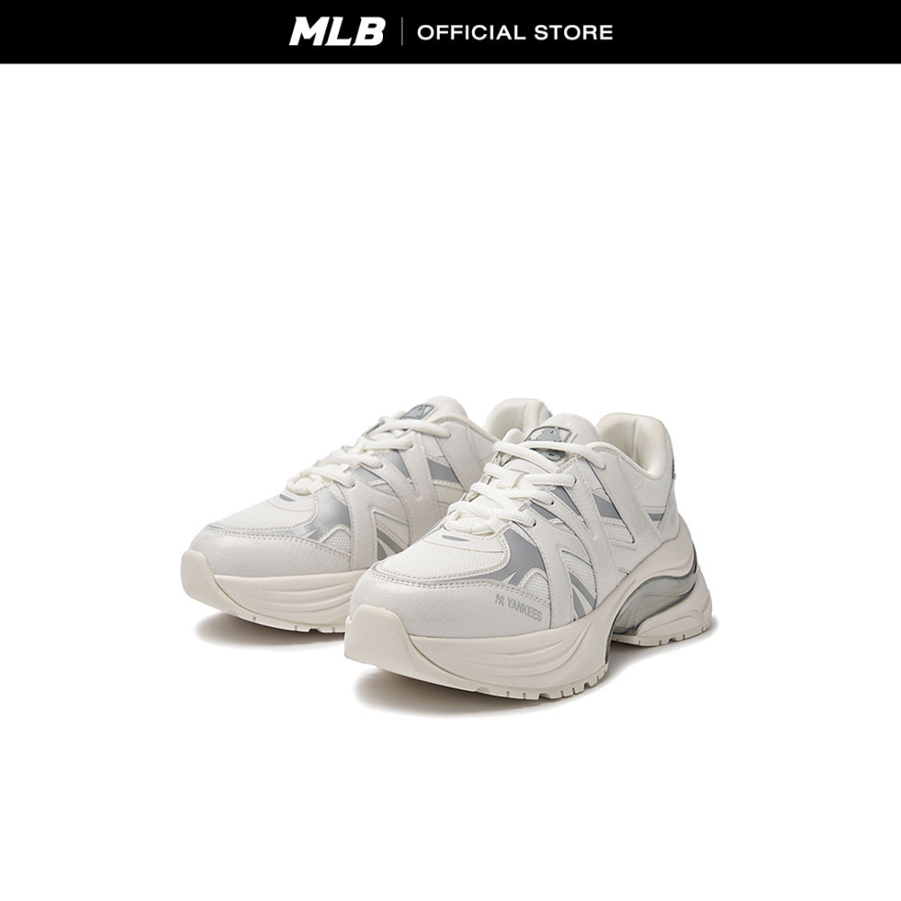 MLB รองเท้าผ้าใบ ยูนิเซ็กส์ Bigball Chunky Fielder รุ่น 3ARNPDL4N 50WHS สีขาว