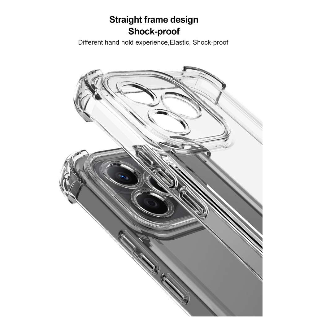 เคส Reno 13 IMAK UX-4 Series กรอบตรงนุ่มสําหรับ OPPO Reno13 Pro 5G - รูปที่ 4