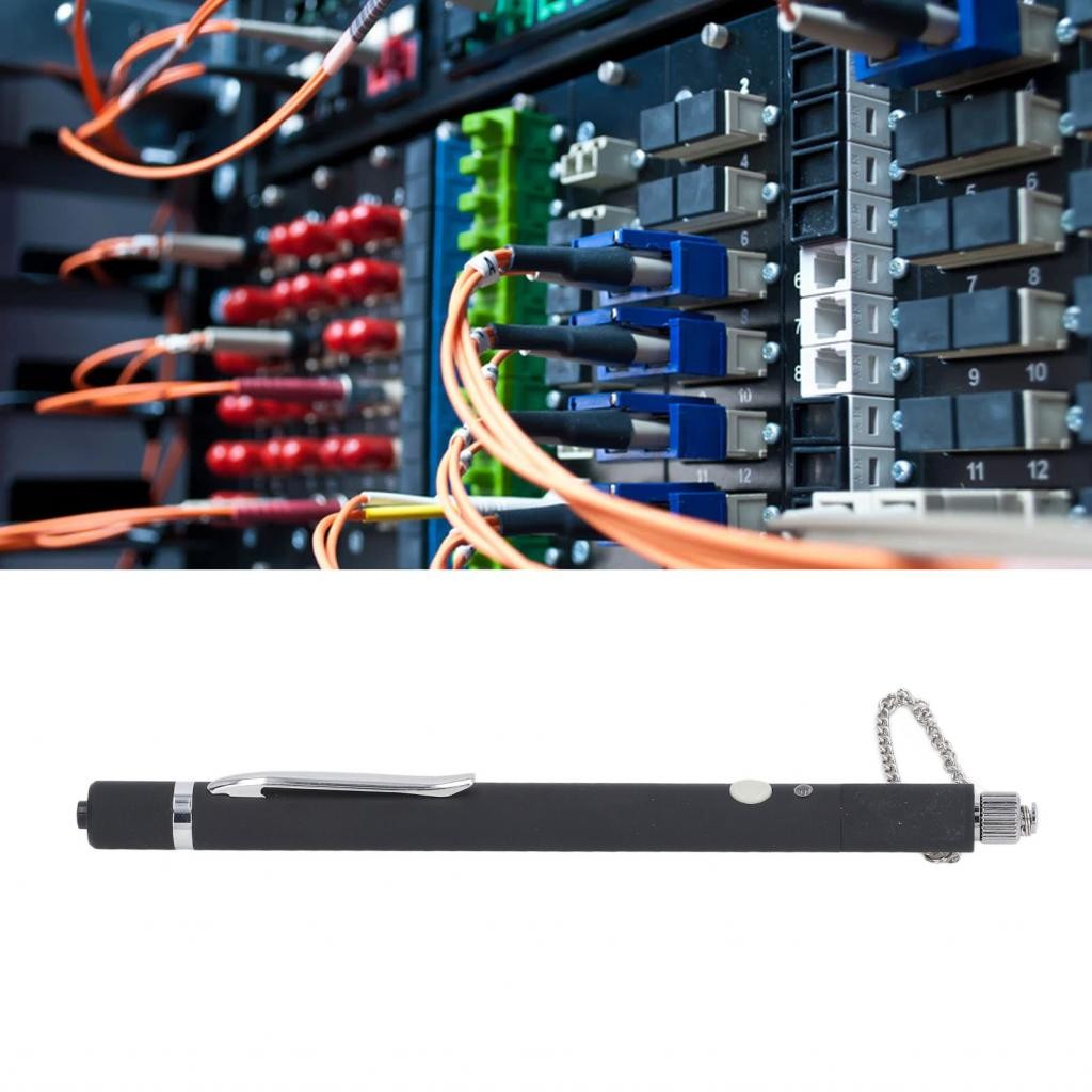 Visual Fault Locator VFL Universal Interface Optical Fiber Red Light เครื่องมือทดสอบ