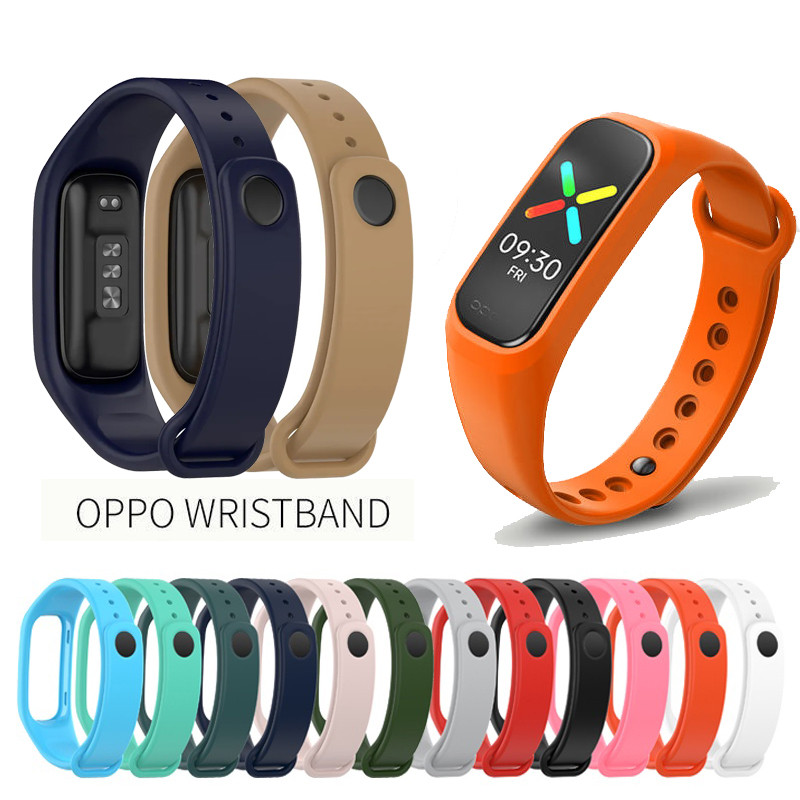 สายรัดข้อมือซิลิโคนแฟชั่นสําหรับ OPPO Band EVA