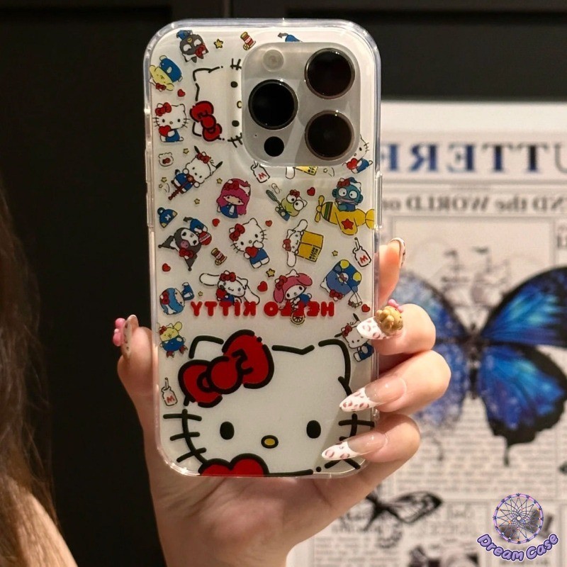 การ์ตูนน่ารัก แมว วงเล็บนุ่ม เคส iPhone 11 16 15 13 12 14 Pro Max XR 16 15 6 14 8 6s Plus 7Plus X XS Max SE 2020