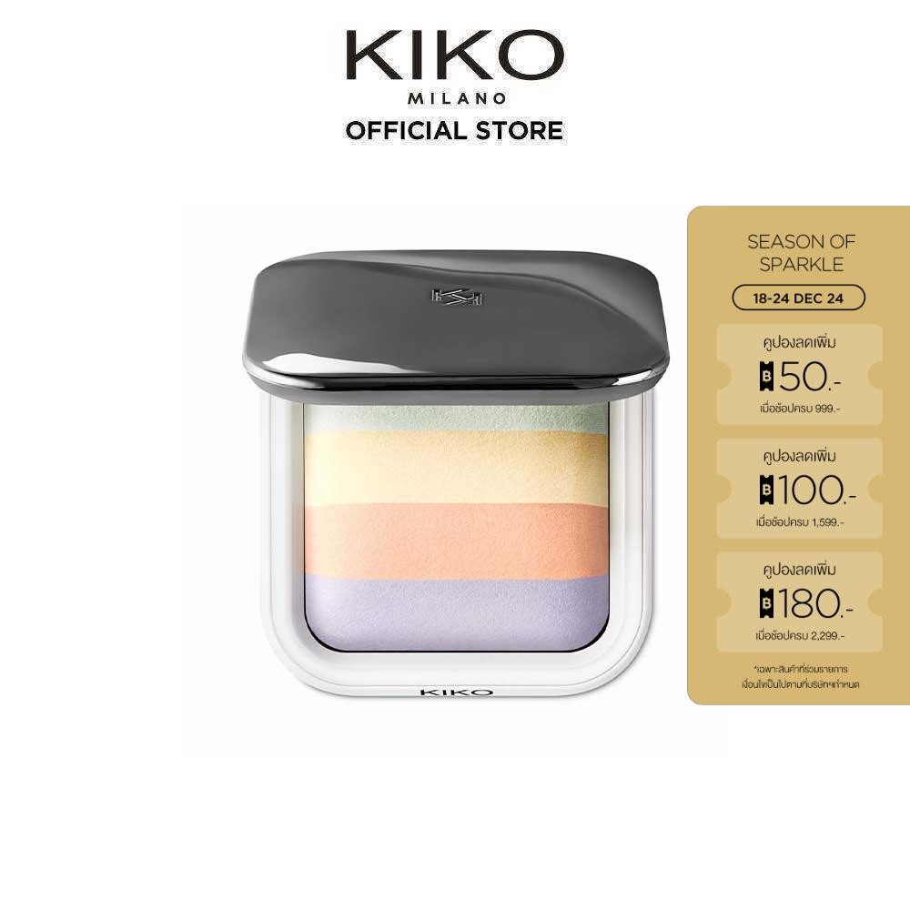 KIKO MILANO Colour Correction Face Fixing Powder คัลเลอร์ คอร์เรคชั่น เฟซ ฟิกซิ่ง พาวเดอร์ (แป้งโปร่งแสง, แป้งคุมมัน)