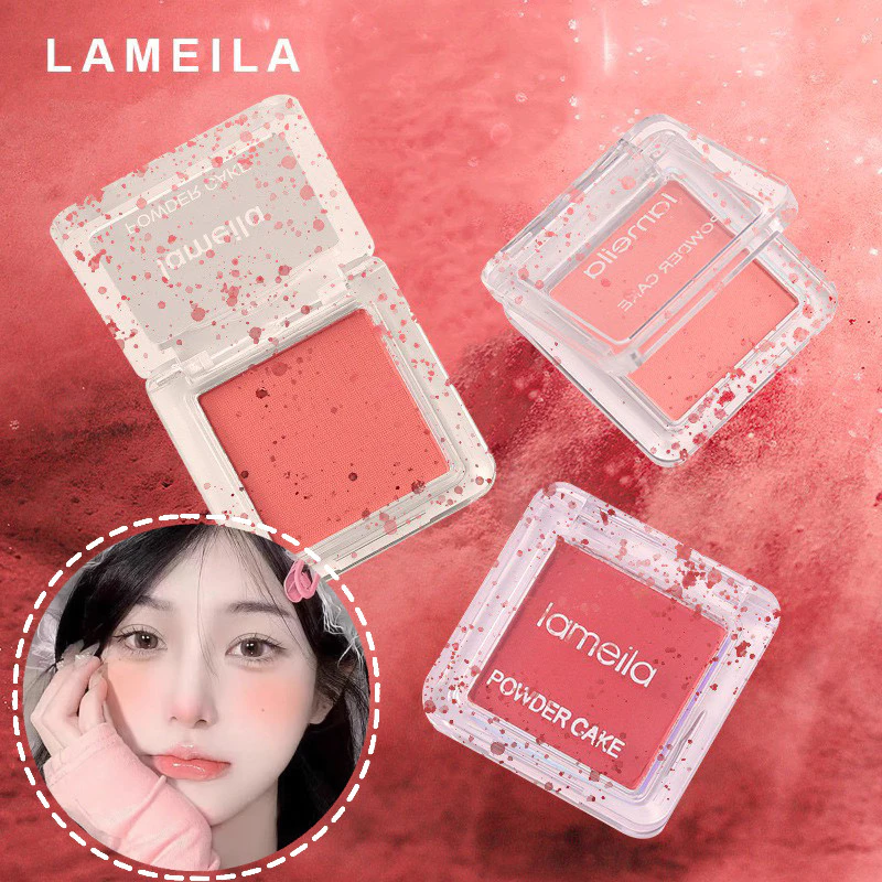 Bm-shop:บลัชออน เนื้อแมตต์ สำหรับแต่งหน้า ชิ้นเล็กๆเก็บง่าย S3591 thumbnail 8