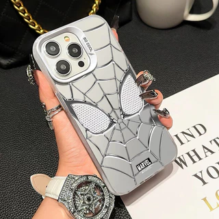 🔥COD🔥เคส iphone 11 13 12 14 15 16 Pro MAX X XR XSMAX 14 15 16 Plus 7Plus Cool Spider เคสโทรศัพท์คู่รักหรูหราทันสมัย