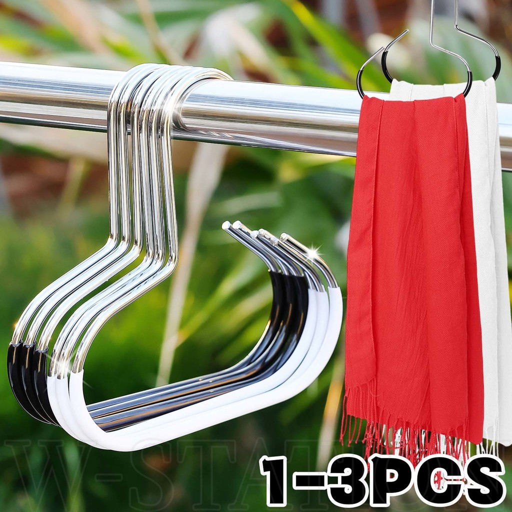 1/2/3ชิ้นวงกลมแหวนไม้แขวนหมวก-ผ้าพันคอผ้าขนหนูผูกราวแขวน-ทนทาน,ลื่น,อเนกประสงค์-หมวกเบสบอลชั้นวางจอแสดงผล-ตู้เสื้อผ้าจัดเก็บ