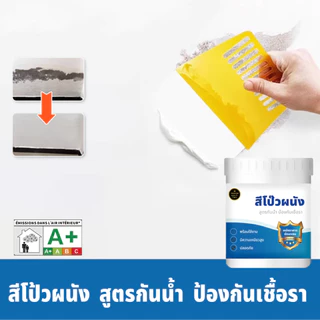 Premium สีโป๊วผนัง ครีมซ่อมผนัง ซ่อมรอยแตกร้าว อุดรอยรั่ว กันน้ำและคราบสกปรก ใช้งานง่าย