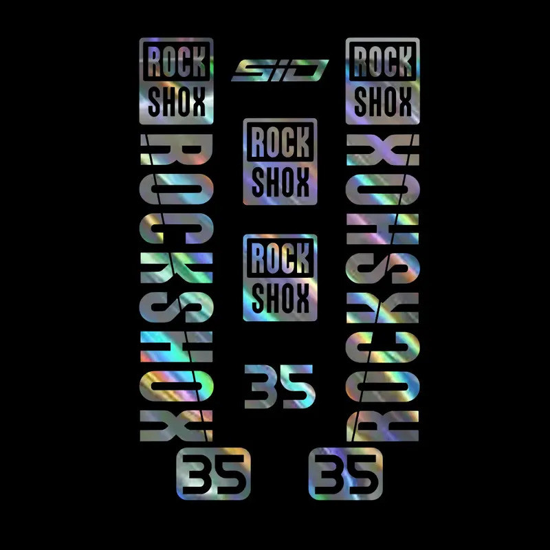 for Rockshox 35 Sticker  Set Bicycle eBike MTB BMX Frame