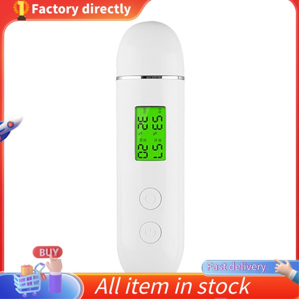 เครื่องวัดผิว Face Skin Moistureand Oil Continent Skin Analyzer Skin Water Cheek Elastic Skin Age Te