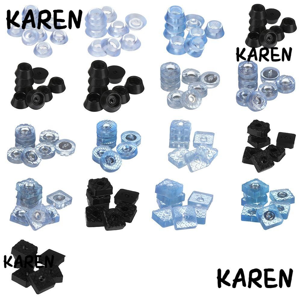 KAREN โต๊ะเก้าอี้ Feet Cap แผ่นซิลิโคน Glides Anti-skid Floor Protector