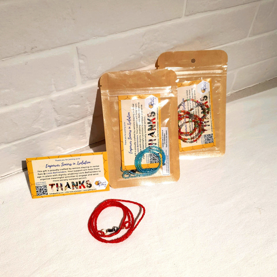 สร้อยคอลูกปัดมือ (LBM)