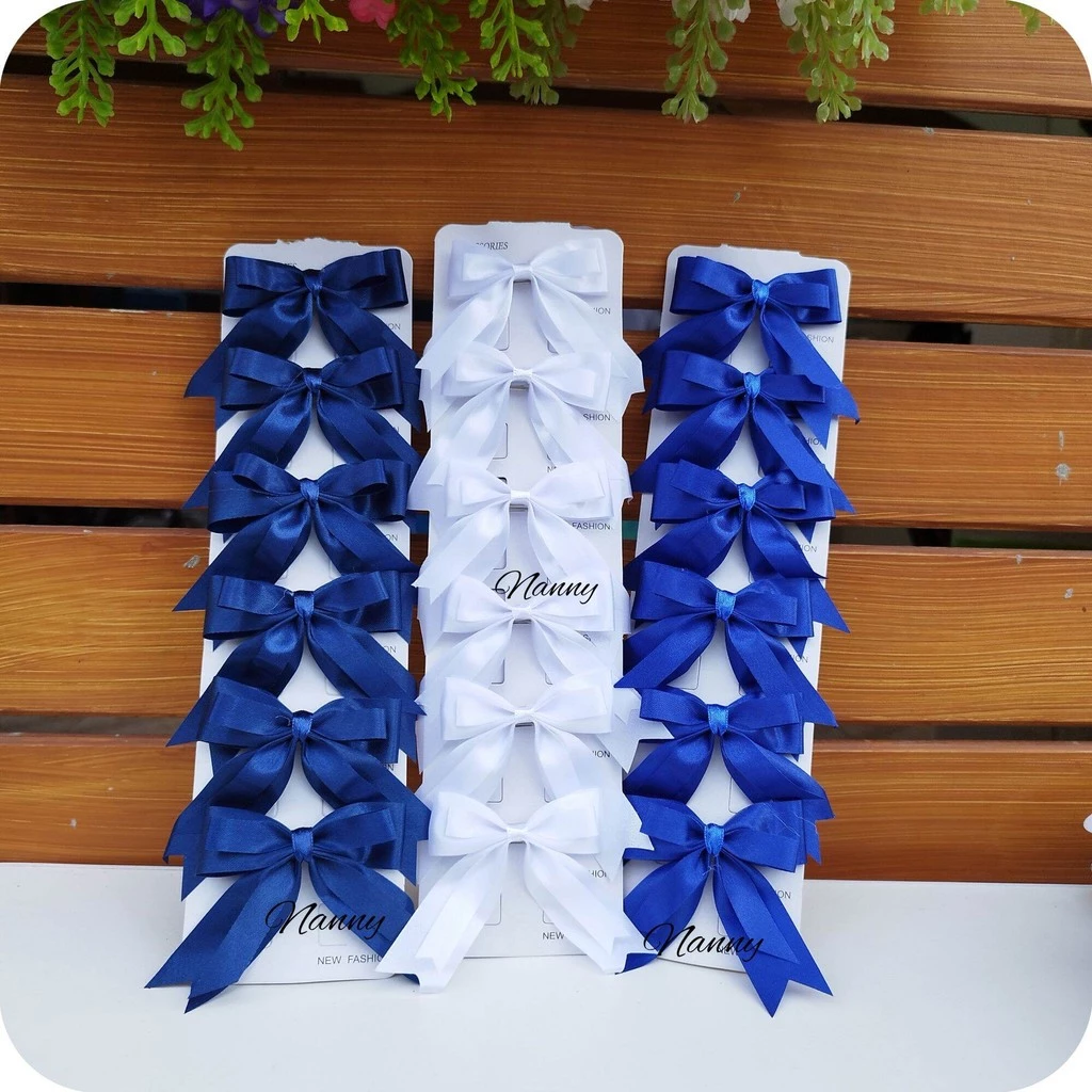 [[โบว์นักเรียนครึ่งนิ้ว2ชั้น ]]ราคาต่อ1แผง สินค้าขายดี!!โบว์นักเรียนอนุบาล เด็กนักเรียนปฐม สินค้าพร้อมส่ง