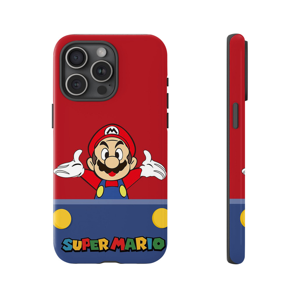Super Mario การ์ตูนน่ารักเคสโทรศัพท์ Iphone 17 16 15 14 13 12 11 Pro Max 16e 13Mini XSMAX XR 7 8Plus