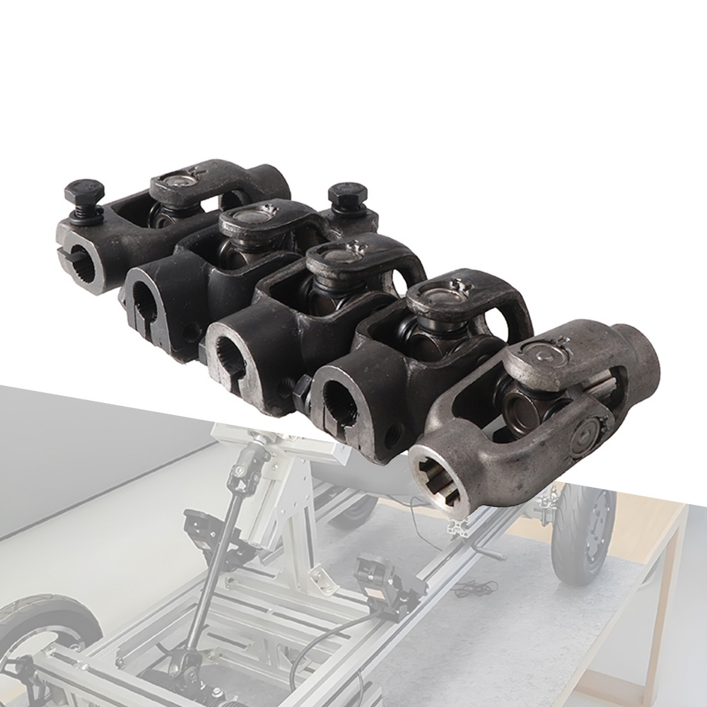 6T/30T/36T 14 มม.D Phosphating Universal พวงมาลัย U Joint สําหรับ ATV Go Kart UTV Buggy รถกอล์ฟยูทิลิตี้รถอะไหล่