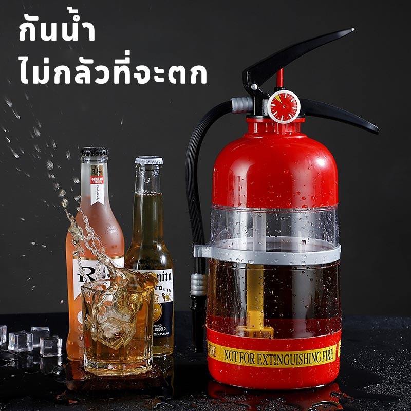 ถังเบียร์ดราฟท์ Creative 1.5L ถังไวน์ มมือกดเครื พร้อมก๊อกน้ำ เบียร ถังดื ่ม ถังเครื่องดื่ม - รูปที่ 2