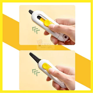🔥【พร้อมส่ง】 1วัน มีดเเกะกล่องพัสดุ ขนาดเล็กพกพา มีดตัดกระดาษ เปิดกล่องพัสดุ