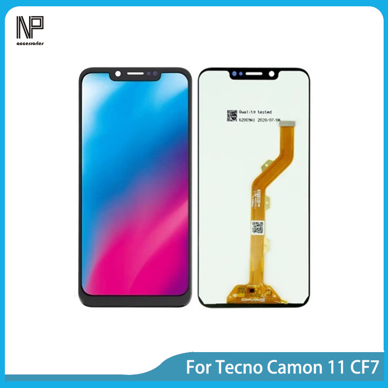 สําหรับ Tecno Camon 11 CF7 LCD Camon 11 Pro CF8 จอแสดงผล LCD Touch Screen Digitizer Assembly Replace
