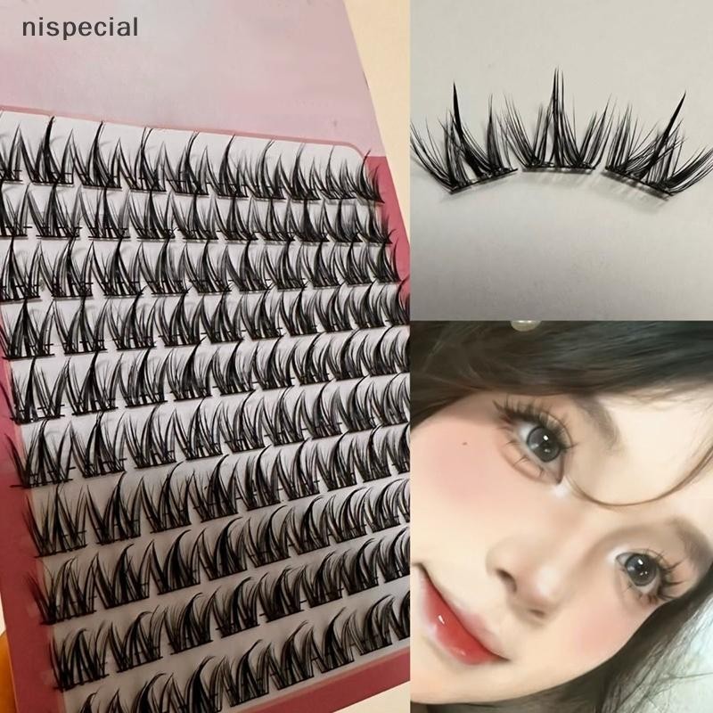 [nispecial] Eyelashes Puppy Series Single Clusters ขนตาปลอมเหมาะสําหรับตากลมปุยธรรมชาติหนา Curl Beauty Daily Makeup [MY]