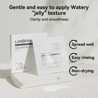 LANBENA Nose Plant Pore Strips 3g+3Pcs สติกเกอร์ลดสิวเสี้ยน กำจัดสิวเสี้ยนรูขุมขนอุดตัน บำรุงรูขุมขน ผลิตภัณฑ์ดูแลจมูก