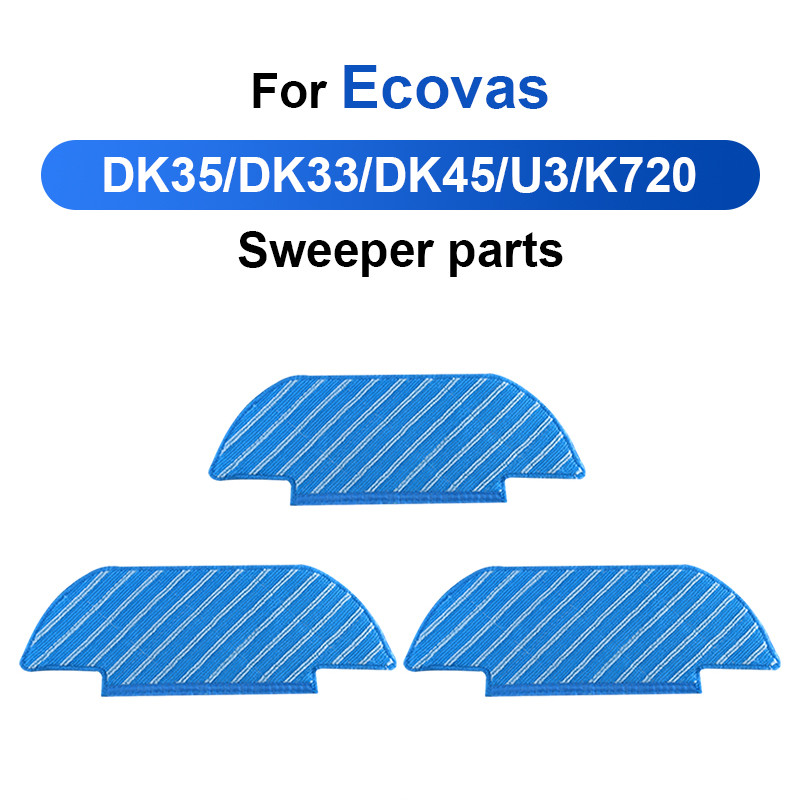 สําหรับ Ecovacs DK35 อุปกรณ์เสริม Sweeper dk45/33/U3/K720 ผ้าวัสดุสิ้นเปลือง