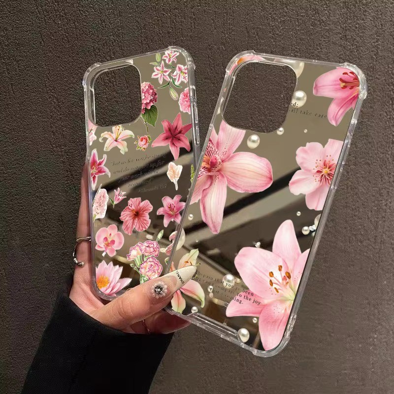 ฤดูร้อนผลไม้ค็อกเทล Sun รูปแบบสําหรับ iPhone 16 15 14 13 12 11 Pro Max XS X XR 7 8 Plus SE2 Make Up กระจกกันกระแทก ราคา ถูกที่สุด ดีลบีเคเค แกลเลอรีภาพที่ 3