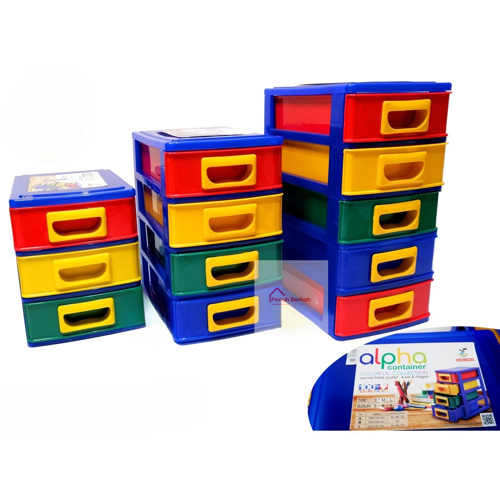 ลิ้นชัก 3 ชั้น Mini CONTAINER / กล่องเก็บของอเนกประสงค์ / Mini CONTAINER M3