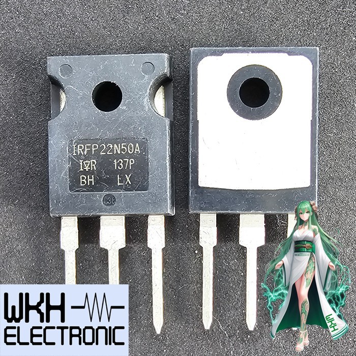 เครื่องมือชิ้นส่วน IRFP22N50A 22N50 Mosfet SMPS 500V 22A TO-247 IXTQ22N50P SSH22N50A