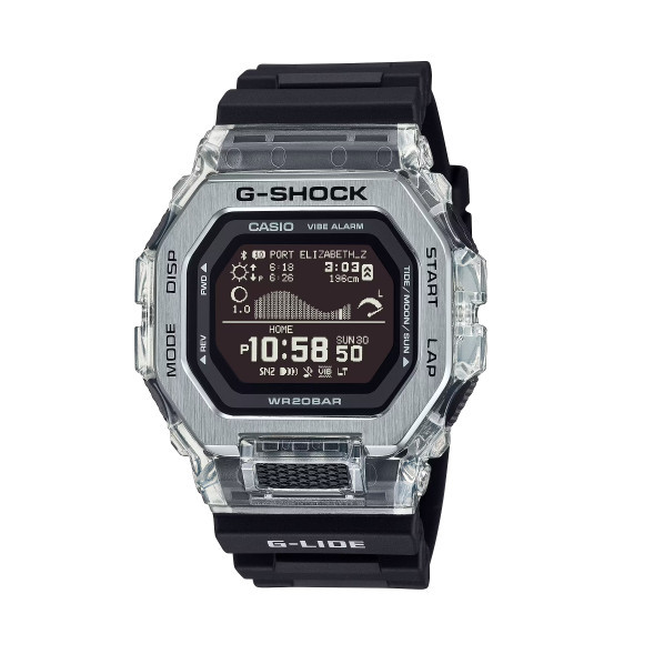 JDM MAY WATCH ★ Casio G-shock GBX-100S-1JF G-shock ดิจิตอลบลูทูธฟังก์ชั่นการฝึกอบรมการเตือนภัย LED น
