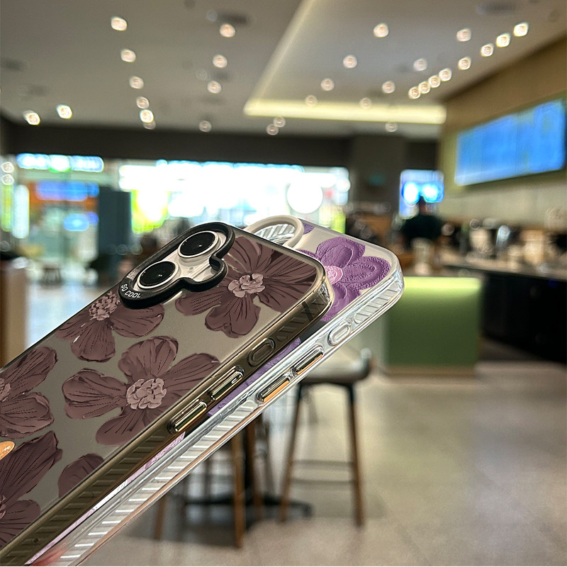 สำหรับ OPPO A18 A38 A15 A15s A60 A35 A17 A17K A79 5Gดอกไม้สีน้ำตาลขนาดเล็ก OPPOA57(4G) A77 A77S(4G) - รูปที่ 7