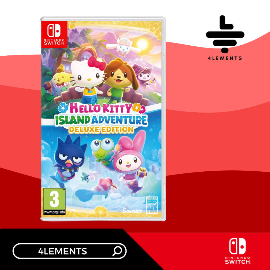 (พร้อมส่ง) SWITCH HELLO KITTY ISLAND ADVENTURE - DELUXE EDITION (GAME) (ENG)