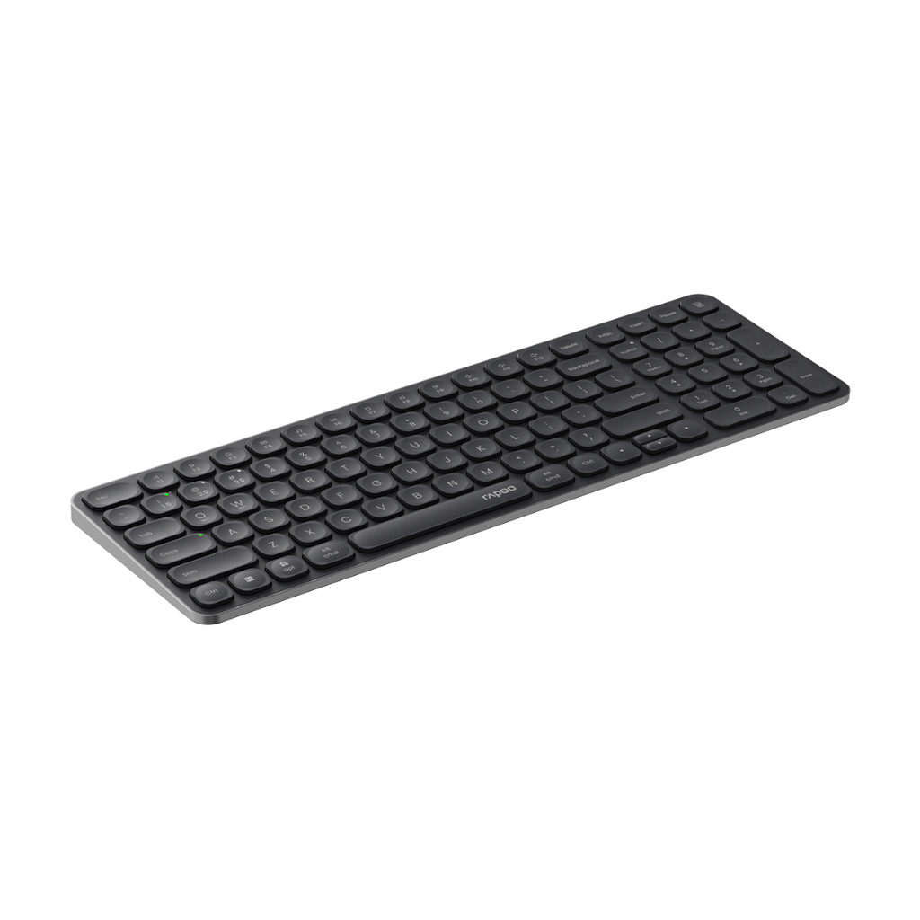 พิมพ์ไว Rapoo Multi mode Wireless Bluetooth Keyboard E9350L รุ่นชาร์จแบต สกรีนไทย ประกันศูนย์ไทย 2 ป