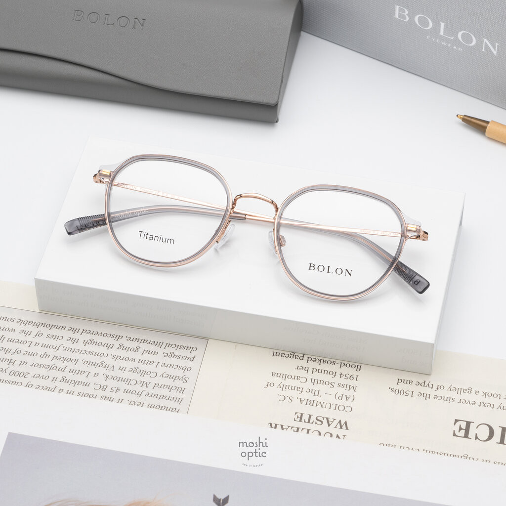 แว่นสายตา BOLON รุ่น BA6006 B13 Transparent Grey