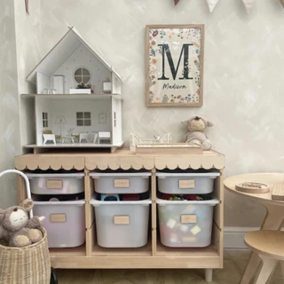 SOLARNOVA กรอบรูปไม้รูปพัดลม 6 ชิ้น, กรอบงานฝีมือ DIY วินเทจที่ยังไม่เสร็จ, Creative Handmade Farmhouse Sector ออกแบบกรอบตู้ตกแต่งบ้าน