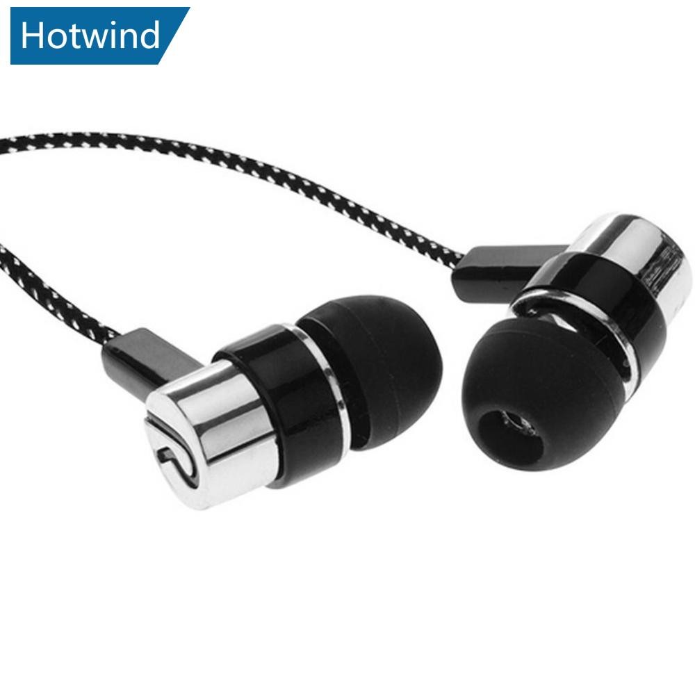 HW Universal 3.5 มม.หูฟังสเตอริโอชนิดใส่ในหูหูฟังสําหรับ Samsung สําหรับ iPhone Cool S5U1