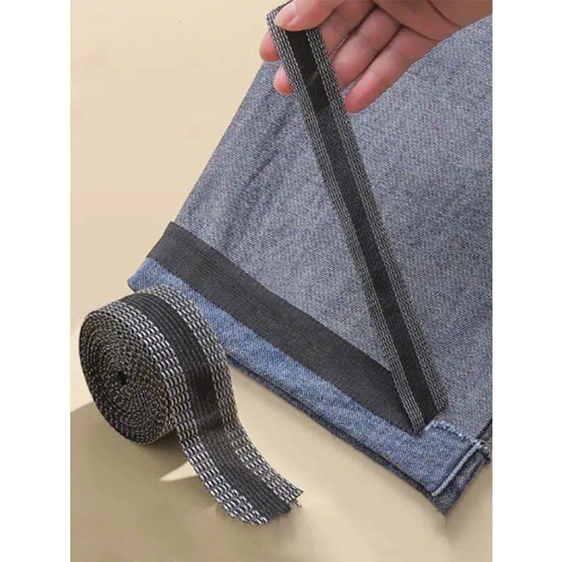 สติ๊กเกอร์ปรับความยาว 3M 5M Self-Adhesive No-Cut Hem ทำให้การเปลี่ยนขนาดกางเกงเป็นเรื่องง่ายๆ