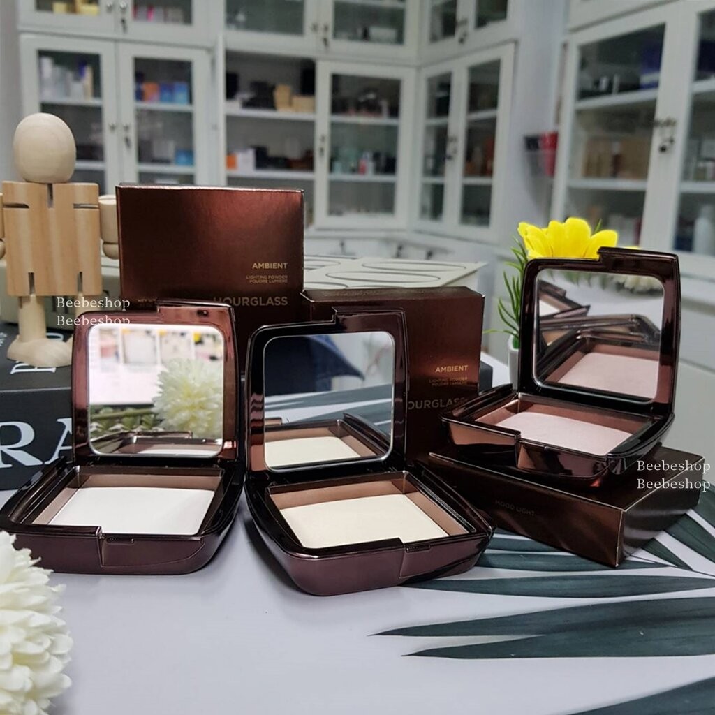 แป้งอัดแข็ง HOURGLASS Ambient Lighting Powder 10g สี DIFFUSED LIGHT /Mood LIGHT /Ethereal LIGHT แป้ง เบลอ รูขุมขน