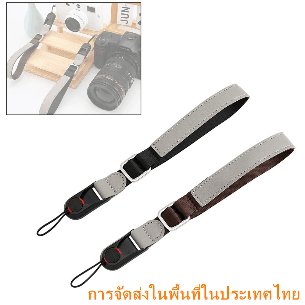สายคล้องมือข้อมือแบบปลดเร็วแบบถอดได้สําหรับกล้อง Sony Canon Nikon Fujifilm
