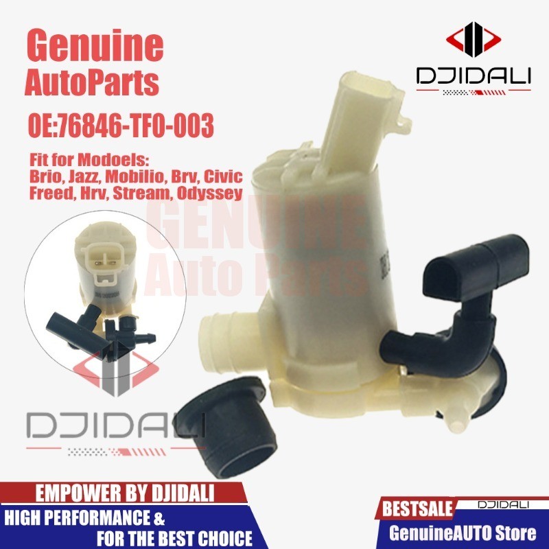 มอเตอร์เครื่องซักผ้า/สเปรย์น้ําปัดน้ําฝนสําหรับ Brio, Jazz, Mobilio, Brv, Civic, Freed, Hrv, Stream,