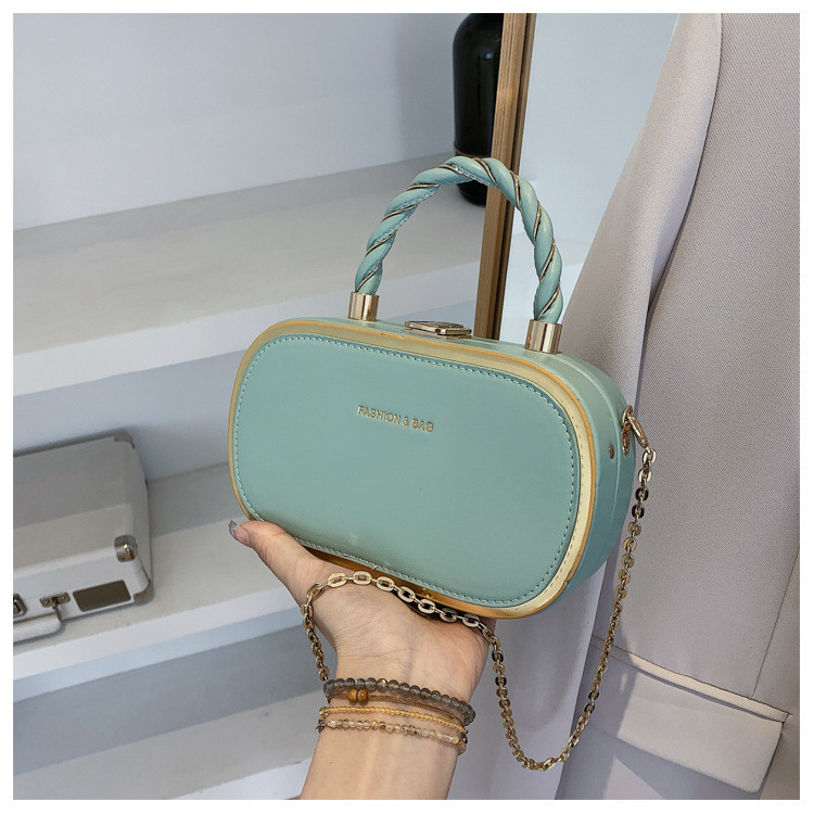 แฟชั่น Minimalist Candy Color Crossbody Western Style Texture COMMUTER BAG