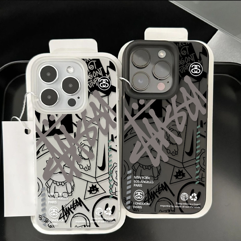SUN เคสโทรศัพท์ เคสไอโฟน แบบนิ่ม สำหรับรุ่น 15 14 13 13PRO 13PROMAX 12 Pro Max 11 8plus 7plus 7 XR X XS Max SE 11Pro
