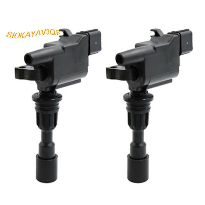 คอยล์ 2 ชิ้นสําหรับ 1998-2004 323F 323S 1.5/1.6L, ZL0118100 Zl01-18-100a