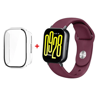 【เคส+สาย】สายซิลิโคนสําหรับ Redmi watch 5 Active / Redmi watch 5 lite Smartwatch สายรัดข้อมือแบบสปอร์ต