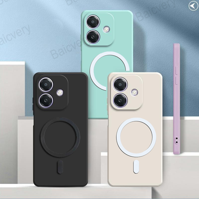 สําหรับ OPPO A5 Pro 5G CPH2695 4G CPH2711 สีสัน Matte Cover สติกเกอร์แม่เหล็ก