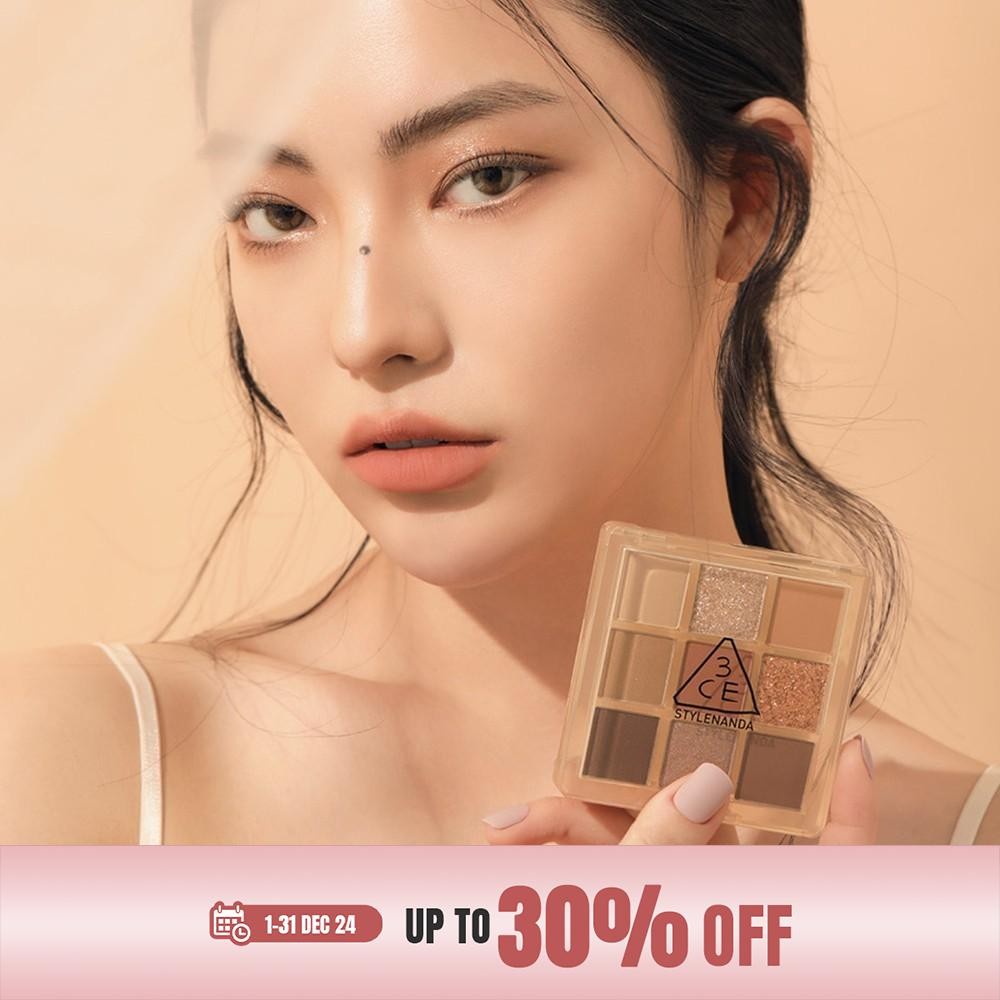 3CE MULTI EYE COLOR PALETTE ทรีซีอี มัลติ อาย คัลเลอร์ พาเลท เครื่องสำอาง พาเลทแต่งหน้า พาเลท พาเลทตา