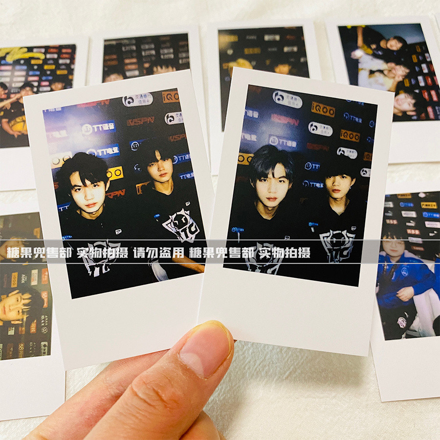 KPL King of Glory Team Fearless Qingrong Yinuo Warm Sun Nine Tails City Cool Polaroid Photocard Gami