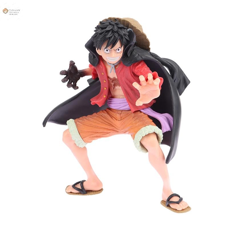 Cod 19 ซม.One Piece อะนิเมะ Action Figure Monkey.D.luffy Hand Made อุปกรณ์ต่อพ่วงของเล่นใหม่