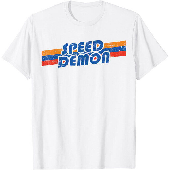 เสื้อยืด Speed Demon Vintage Style Racing 90S Vibe