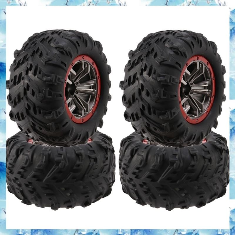 [ ] ยางยาง 4 ชิ้น 105 มม. -ZJ02 สําหรับตํานาน 1/10 RC อุปกรณ์ตกแต่งรถยนต์