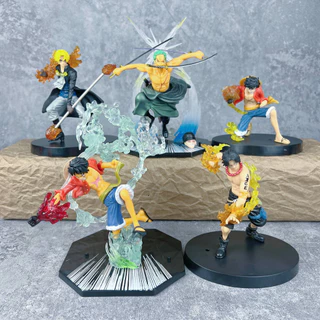 💥จัดส่งจากประเทศไทย💥กล่อง One Piece Luffy Zoro Ace คอสเพลย์ Action Figure อะนิเมะรูป COD สต็อกรูปตุ๊กตาของเล่นสําหรับของขวัญเด็กคอลเลกชันเครื่องประดับรถตกแต่งบ้านตกแต่งเค้ก
